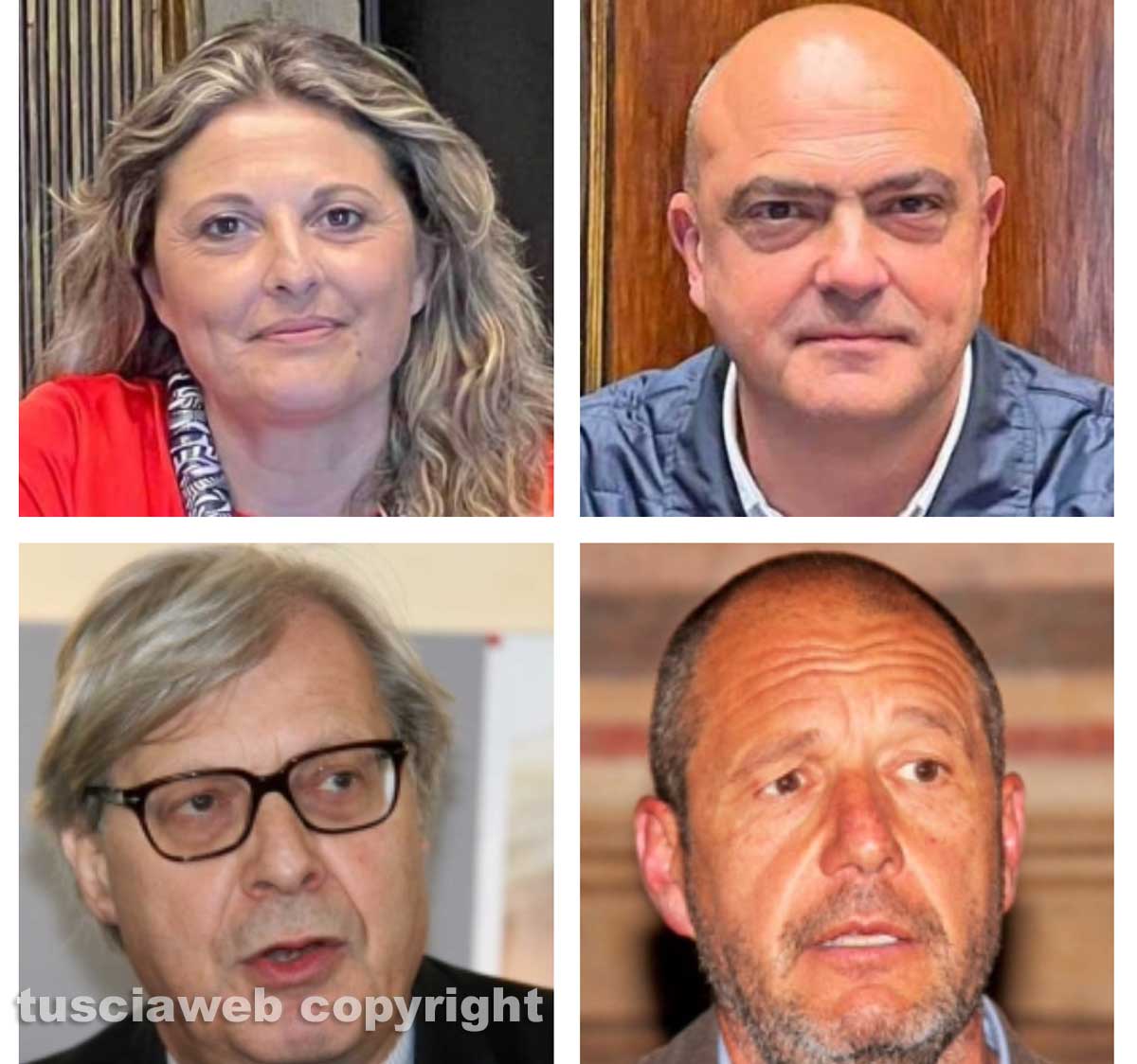 Giunta Frontini - Chi entra e chi esce - Giliberto, Martinengo, Sgarbi e Franco Giunta Frontini - Chi entra e chi esce - Giliberto, Martinengo, Sgarbi e Franco