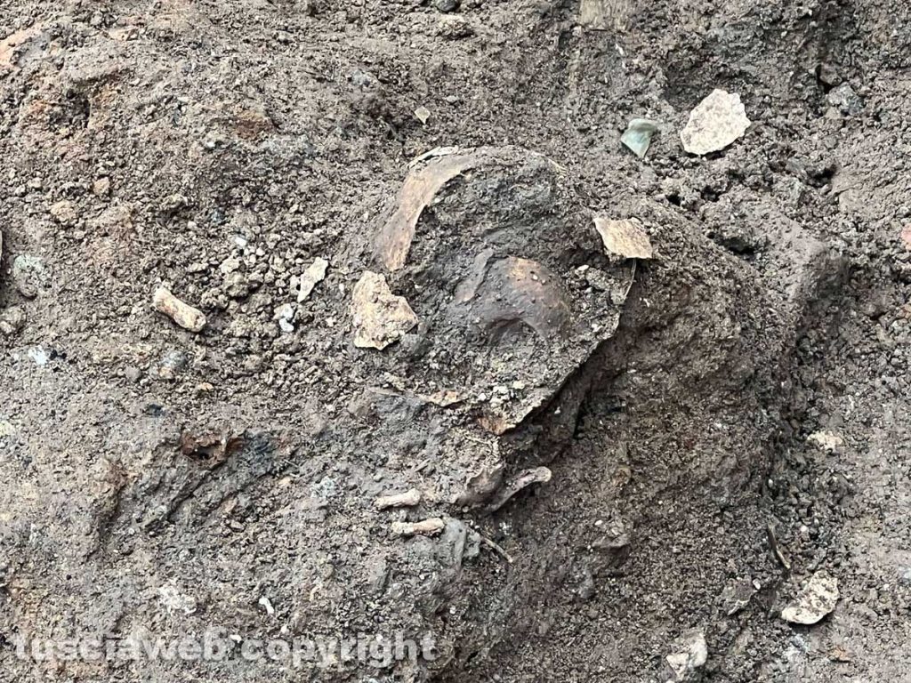 Viterbo - Scavi in piazza del comune - I resti ritrovati